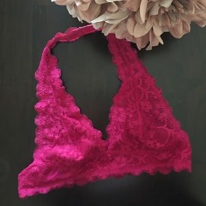 Free People Pink Bralette